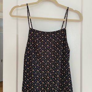 American Eagle Printed Midi Slip Dress